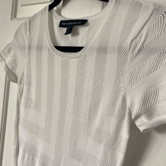 French Connection | white bandage dress | cap sleeves - Picture 13 of 16